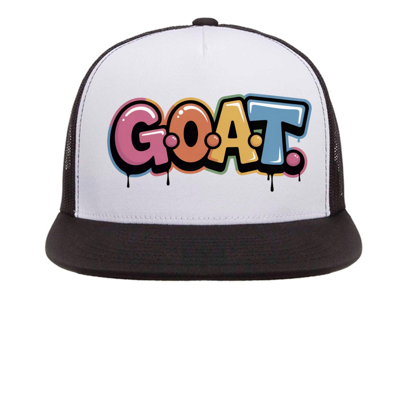 Black/ White/ Black - 6006 - FRONT